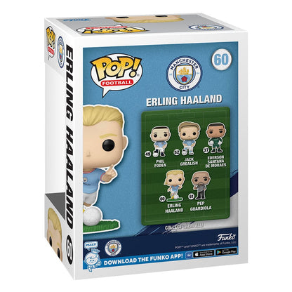 EFL POP! Voetbalvinyl figuur mancity - erling haaland 9 cm