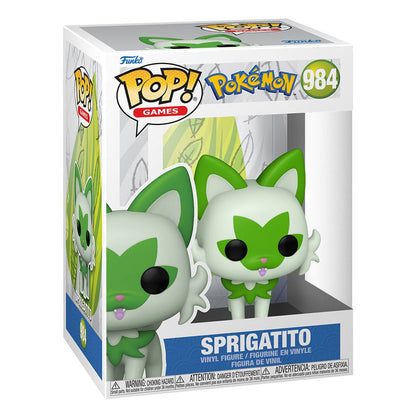 Pokemon POP! Games Vinyl Figuur Sprigatito (EMEA) 9 cm