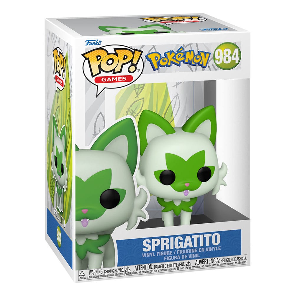 Pokemon POP! Games Vinyl Figuur Sprigatito (EMEA) 9 cm