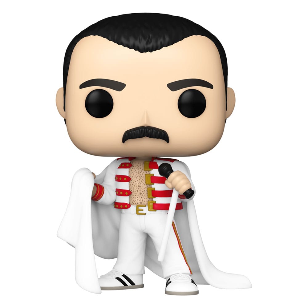 Queen Pop! Rocks vinylfiguur Freddie Mercury met Cape 9 cm