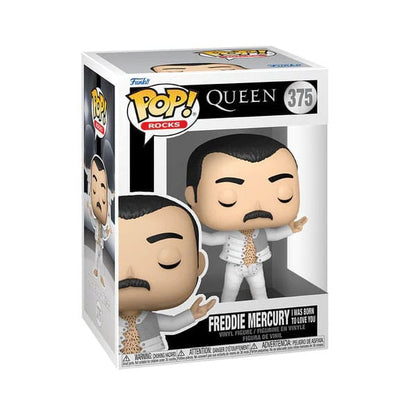 Queen Pop! Rocks vinylfiguur Freddie Mercury (ik ben geboren om van je te houden) 9 cm