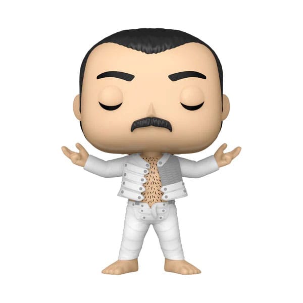 Queen Pop! Rocks vinylfiguur Freddie Mercury (ik ben geboren om van je te houden) 9 cm