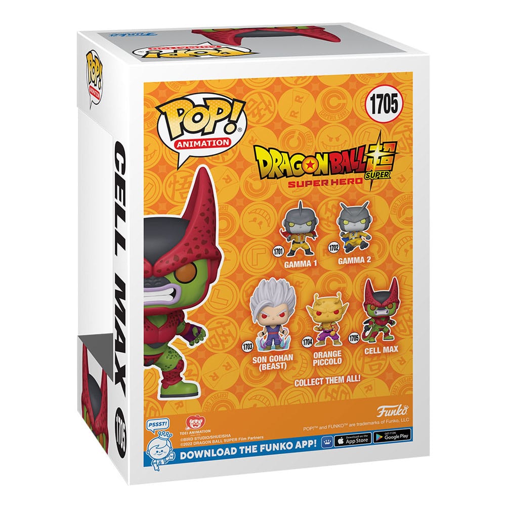 Dragon Ball Super: Super Hero POP! Vinyl Figuur Cel Max 9 cm