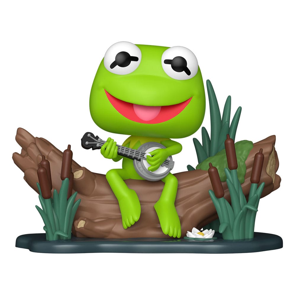 De Muppets POP! Deluxe Vinyl Figuur Kermit met Banjo 9 cm