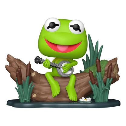 De Muppets POP! Deluxe Vinyl Figuur Kermit met Banjo 9 cm