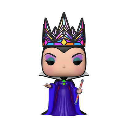 Disney Pop! Disney vinyl figuur kwaadaardige koningin (zwarte en paarse jurk) 9 cm