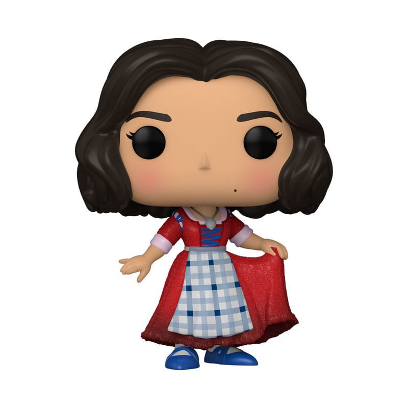 Disney Pop! Disney vinyl figuur sneeuwwit (plaid jurk) 9 cm