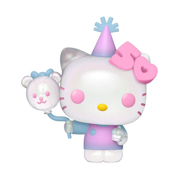 Hallo Kitty Pop! Sanrio vinyl figuur hk w/ ballonnen 9 cm