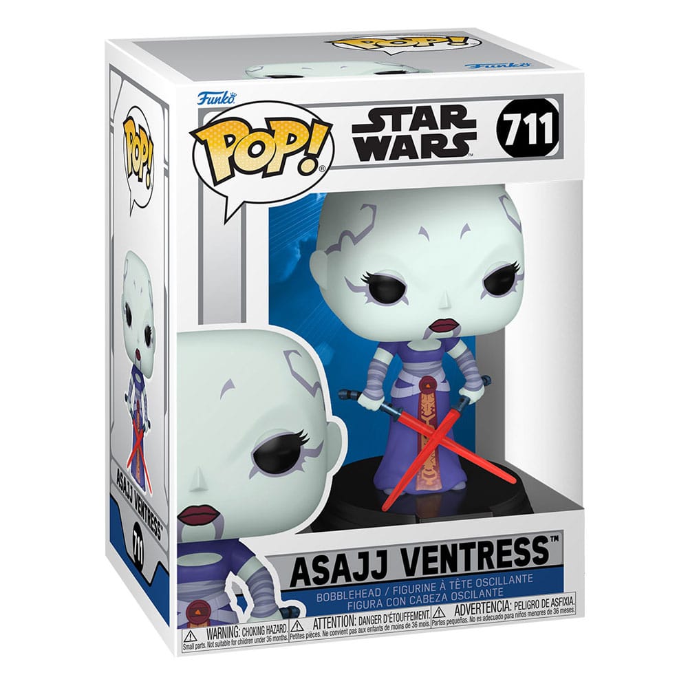 Star Wars POP! Vinyl Bobblehead-figuur Asajj Ventress 9 cm