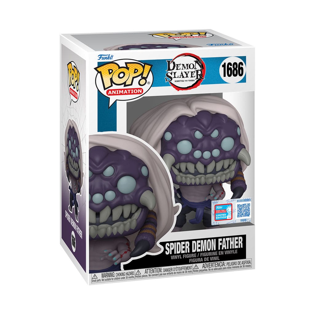 Demon Slayer: Kimetsu No Yaiba Pop! Animatie vinyl figuur demon vader 9 cm