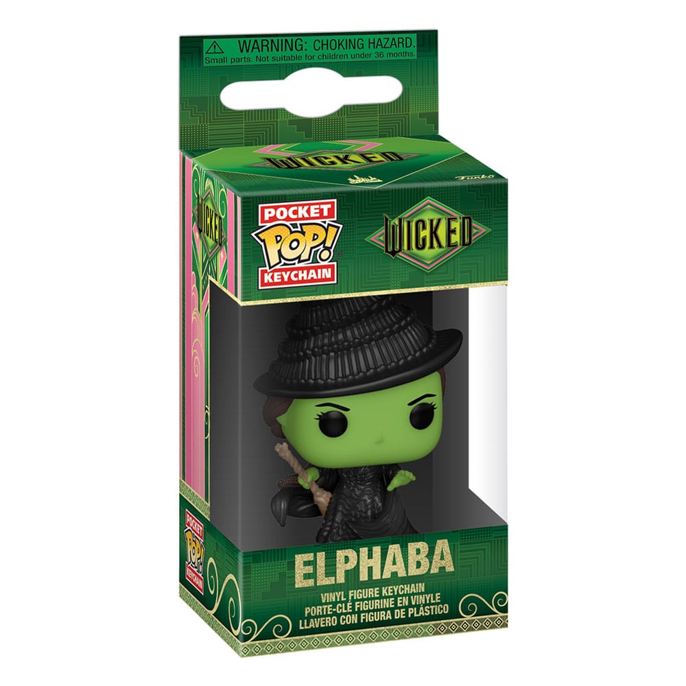 Slechte POP! Vinyl sleutelhangers 4 cm Elphaba display (12)