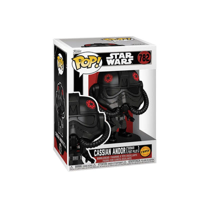 Star Wars: Andor Pop! TV vinylfiguren Cassian Andor (Sienar Test Pilot) W/Chase 9 cm assortiment (6)