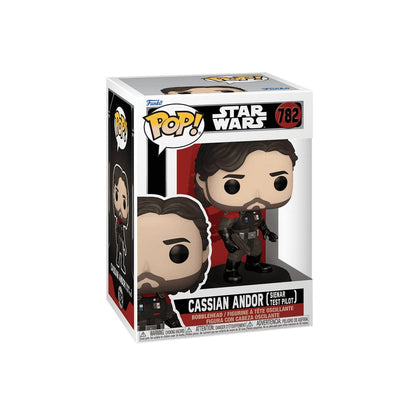 Star Wars: Andor Pop! TV vinylfiguren Cassian Andor (Sienar Test Pilot) W/Chase 9 cm assortiment (6)