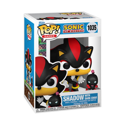 Sonic the Hedgehog Pop & Buddy! Vinyl figuur schaduw met dchao 9 cm