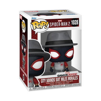 Spiderman 2 pop! Games vinyl figuur stad klinkt mijlen 9 cm