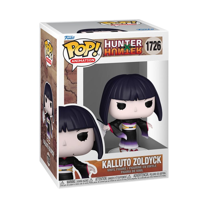 Hunter x Hunter Pop! Animatie vinyl figuur kalluto zoldyck 9 cm