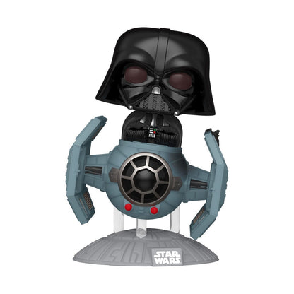 Star Wars: Dark Side POP! Rides Deluxe Vinyl TIE Advanced x1 met Vader 9 cm