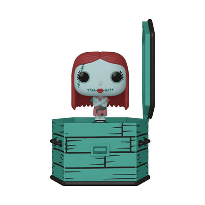 The Nightmare Before Christmas Coffin Pocket Pop! Vinyl figuur sally naaien 6 cm