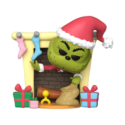 De Grinch POP! Deluxe Vinyl Figuur Grinch met Tas 9 cm