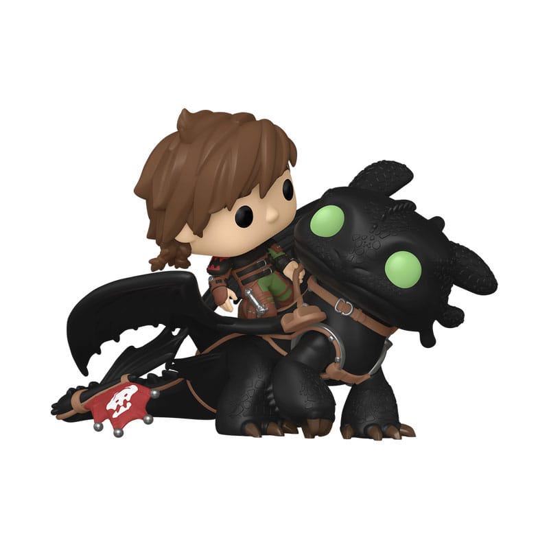 Hoe tem je een draak POP! Rides Deluxe Vinyl Hiccup met Toothless 9 cm