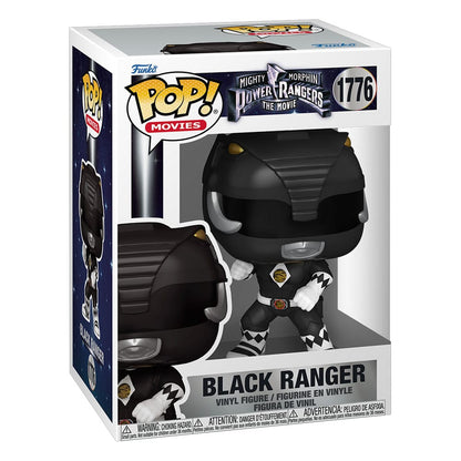 Mighty Morphin Power Rangers: The Movie Pop! Films vinylfiguren Black Ranger 9 cm
