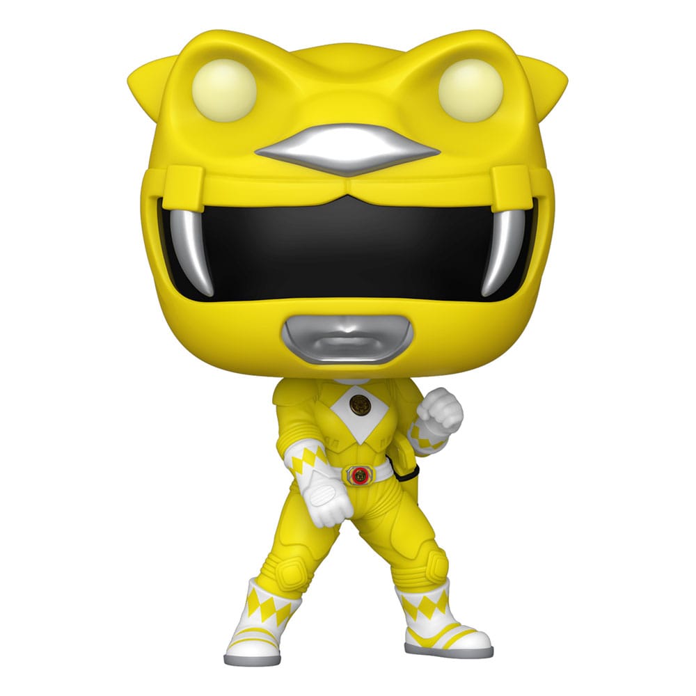 Mighty Morphin Power Rangers: The Movie Pop! Films vinylfiguren Yellow Ranger (GITD) 9 cm