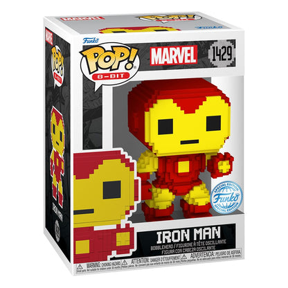 Marvel Pop! 8-bit vinyl figuur Iron Man 9 cm