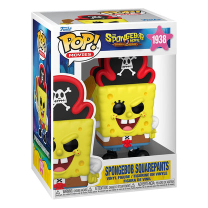 SpongeBob SquarePants POP! Vinylfiguur SquarePants (Piraat) 9 cm