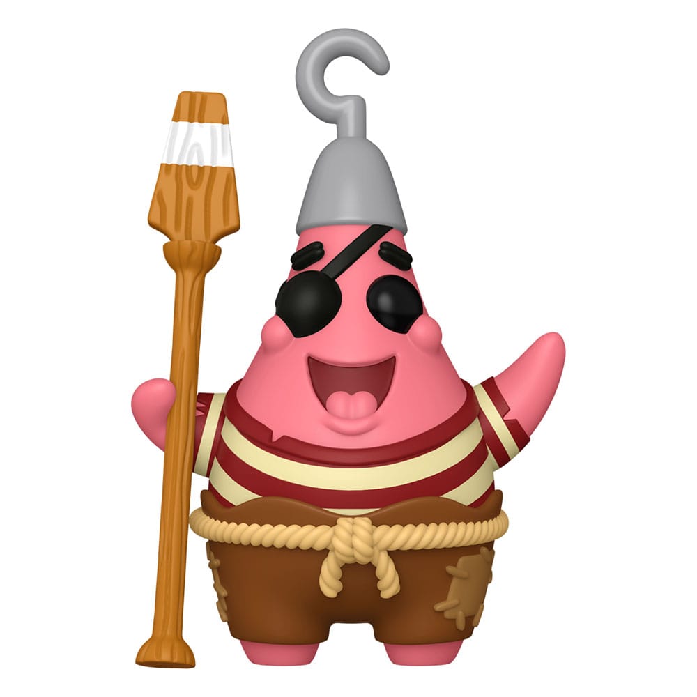 SpongeBob SquarePants POP! Vinylfiguur Patrick Star (Piraat) 9 cm