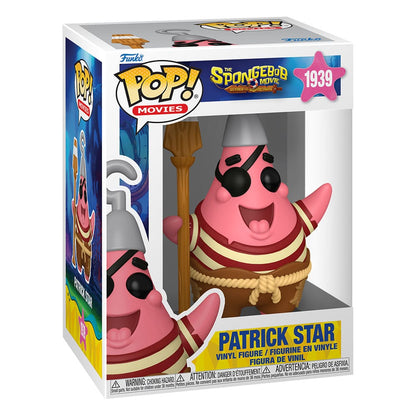 SpongeBob SquarePants POP! Vinylfiguur Patrick Star (Piraat) 9 cm