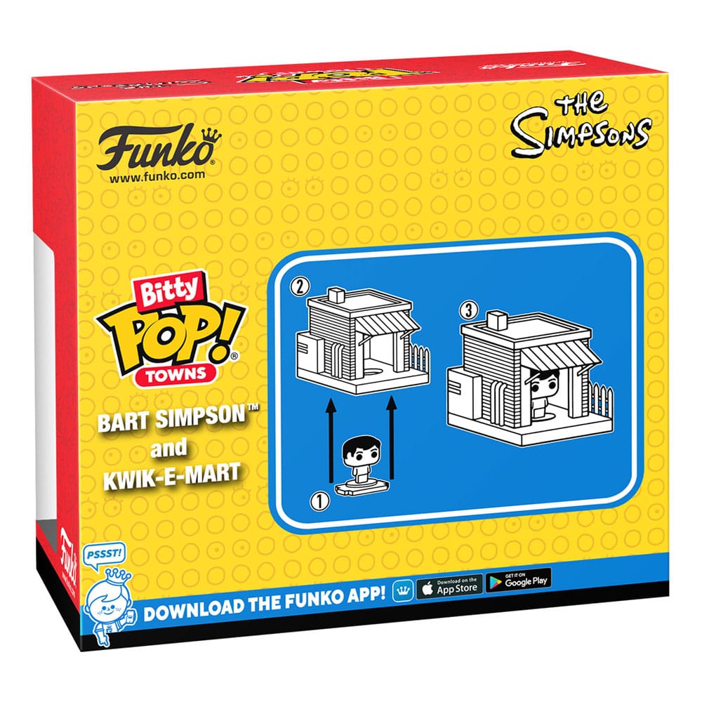 Simpsons Bitty POP! Town Vinyl Figuur Kwik-E-Mart