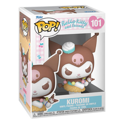 Sanrio Pop! Animatie vinyl figuur hello kitty- kuromi (ic) 9 cm
