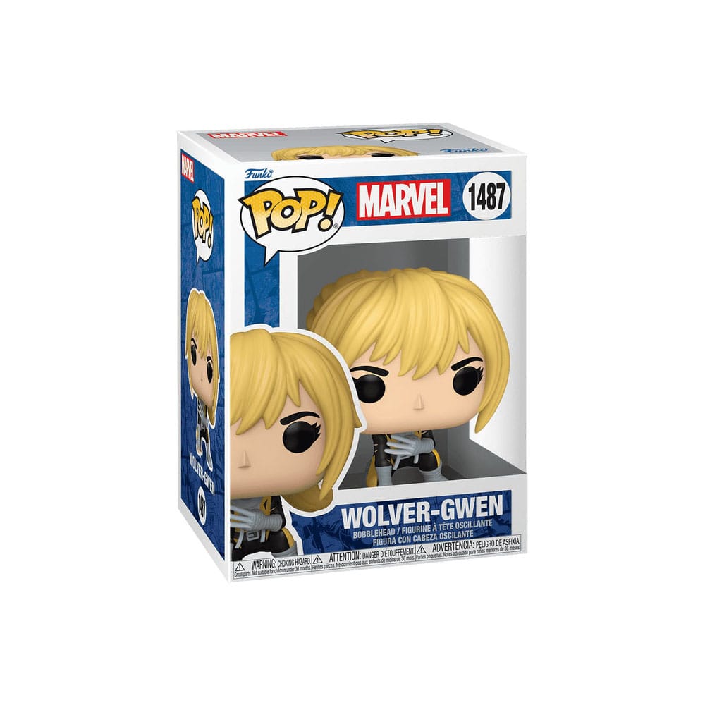 Marvel Comics Pop! Stripboeken vinyl figuur gwenverine 9 cm