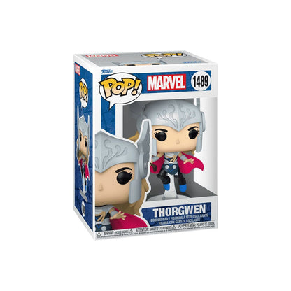 Marvel Comics Pop! Stripboeken vinyl figuur thorgwen 9 cm