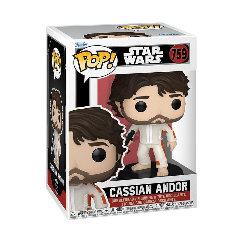 Star Wars: Andor Pop! TV vinyl figuur Cassian Andor 9 cm