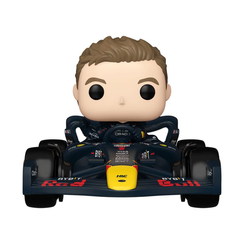 Formule 1 pop! Rijdt super deluxe vinyl figuur rb-verstappen w/rb20 15 cm