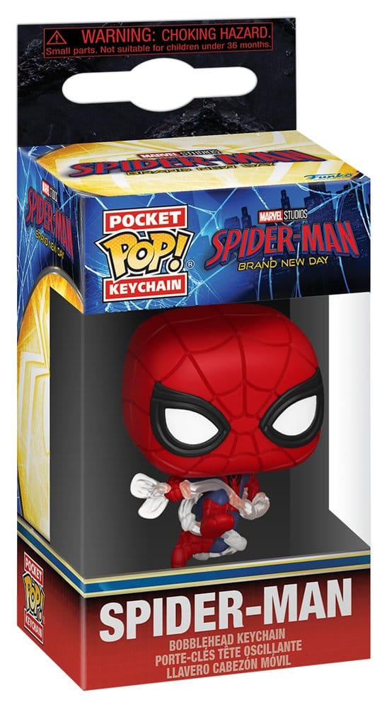 Spider-Man: Gloednieuwe dag Pocket POP! Vinyl sleutelhangers 4 cm display (12)
