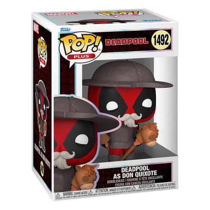 Marvel Pop! Plus vinyl figuur deadpool als don quixote 9 cm