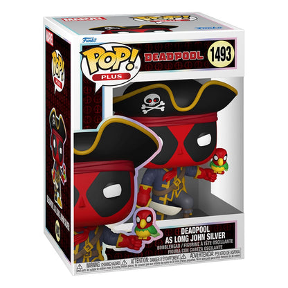 Marvel Pop! Plus vinyl figuur deadpool als lang John Silver 9 cm