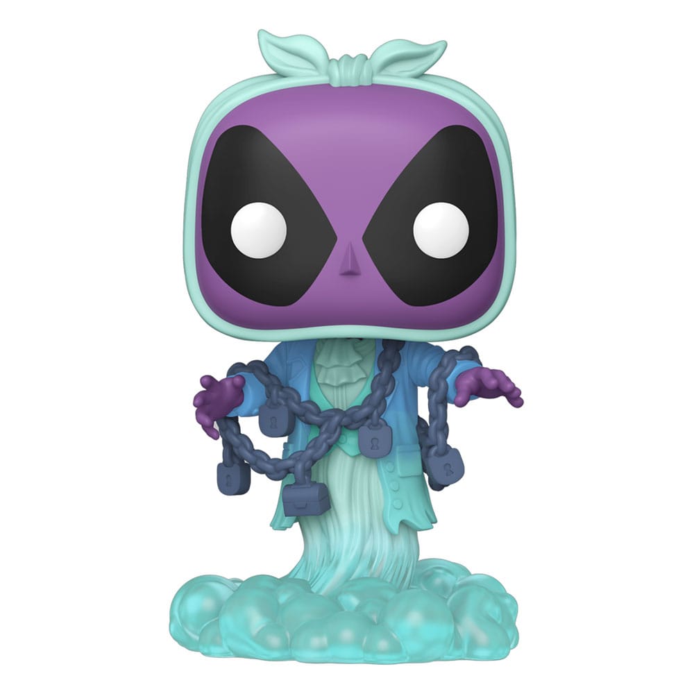 Marvel Pop! Plus vinyl figuur deadpool als Jacob Marley 9 cm