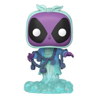Marvel Pop! Plus vinyl figuur deadpool als Jacob Marley 9 cm