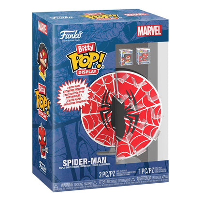 Marvel Bitty Pop! Display met 2 vinylfiguren Spider-Man Web