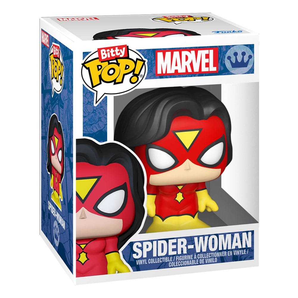 Marvel Bitty Pop! Display met 2 vinylfiguren Spider-Man Web