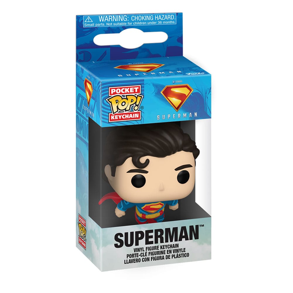 Superman (2025) pop! Vinylsleutelhangers 4 cm Superman -display (12)
