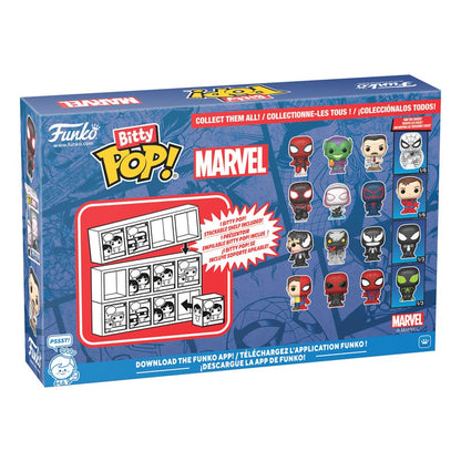 Spider-Man Bitty Pop! Vinyl Afbeelding 4-pack Serie 1 2 cm