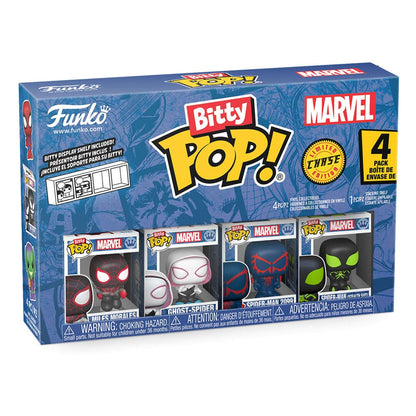 Spider-Man Bitty Pop! Vinyl Afbeelding 4-pack Serie 2 2 cm