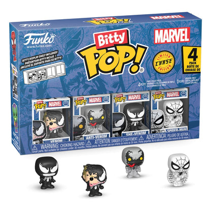 Spider-Man Bitty POP! Vinylfiguur 4-pack Serie 3 2 cm