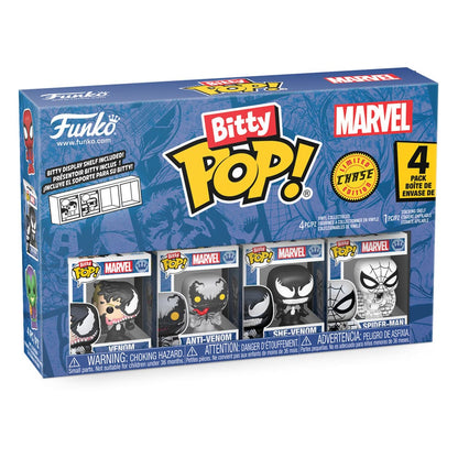Spider-Man Bitty POP! Vinylfiguur 4-pack Serie 3 2 cm