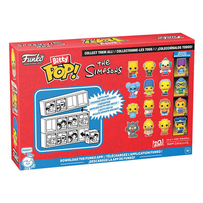 The Simpsons Bitty Pop! Vinyl Afbeelding 4-pack Serie 2 2 cm