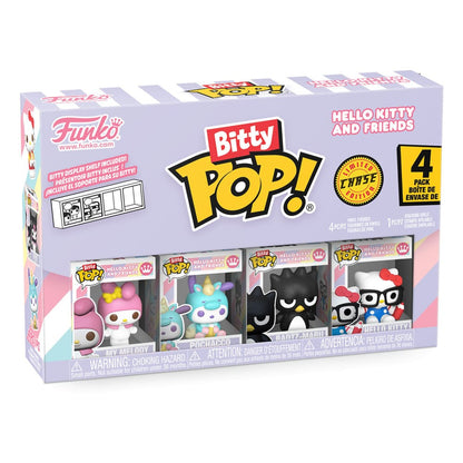 Hallo Kitty en vrienden Bitty POP! Vinylfiguur 4-pack Serie 4 2 cm